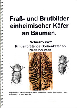 Fra&szlig;- und Brutbilder einheimischer K&auml;fer an B&auml;umen